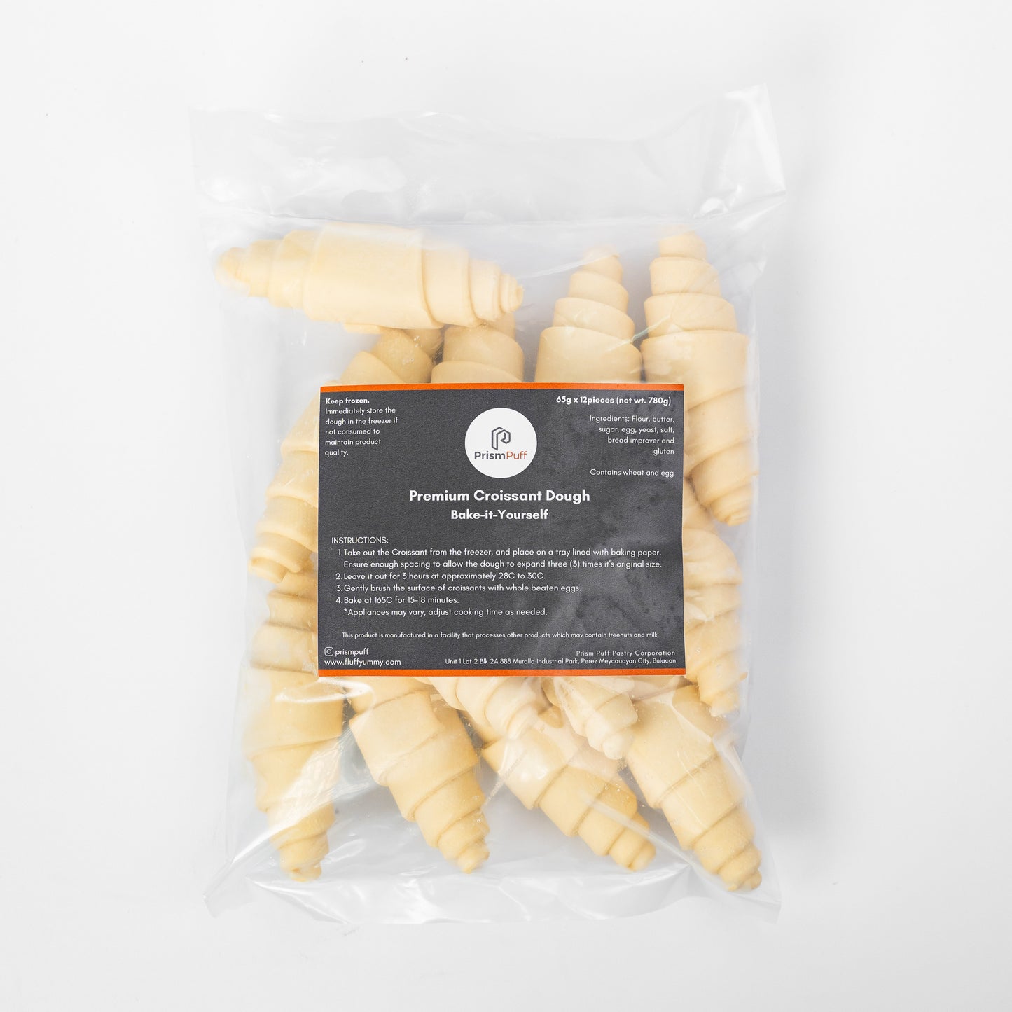 Bake-it-Yourself Frozen Premium Butter Croissants (12 pcs)